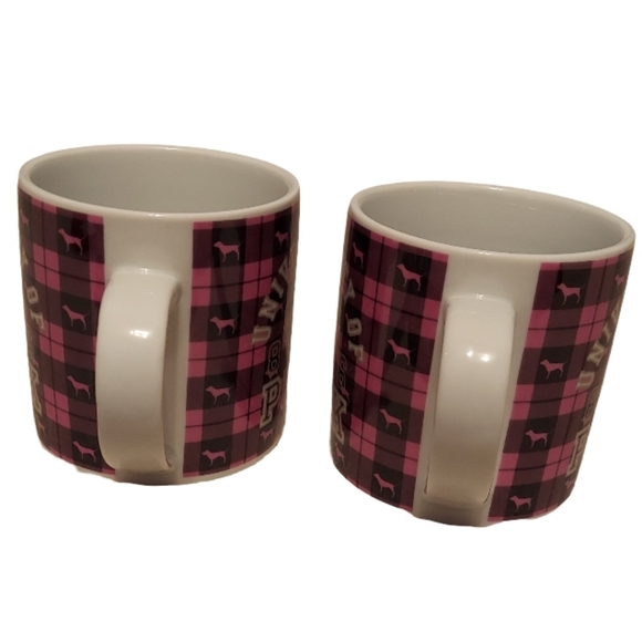 Lot Of 2 Victoria's Secret University Of Pink 16 Oz. Mugs Never Used! - Picture 4 of 11